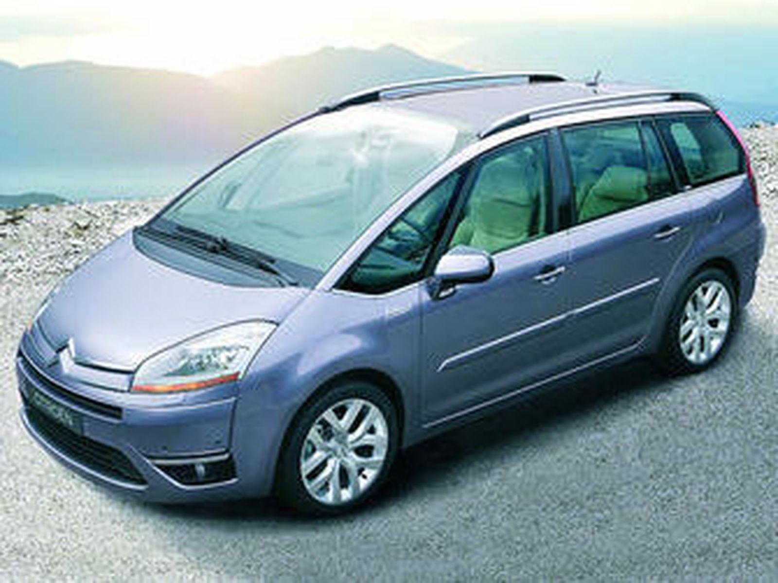 El Grand C4 ofrece un amplio campo de visión a todos los pasajeros.