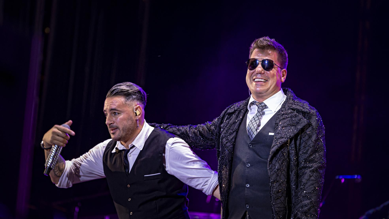Las imágenes del concierto de despedida de Andy&Lucas en el muelle de Cádiz