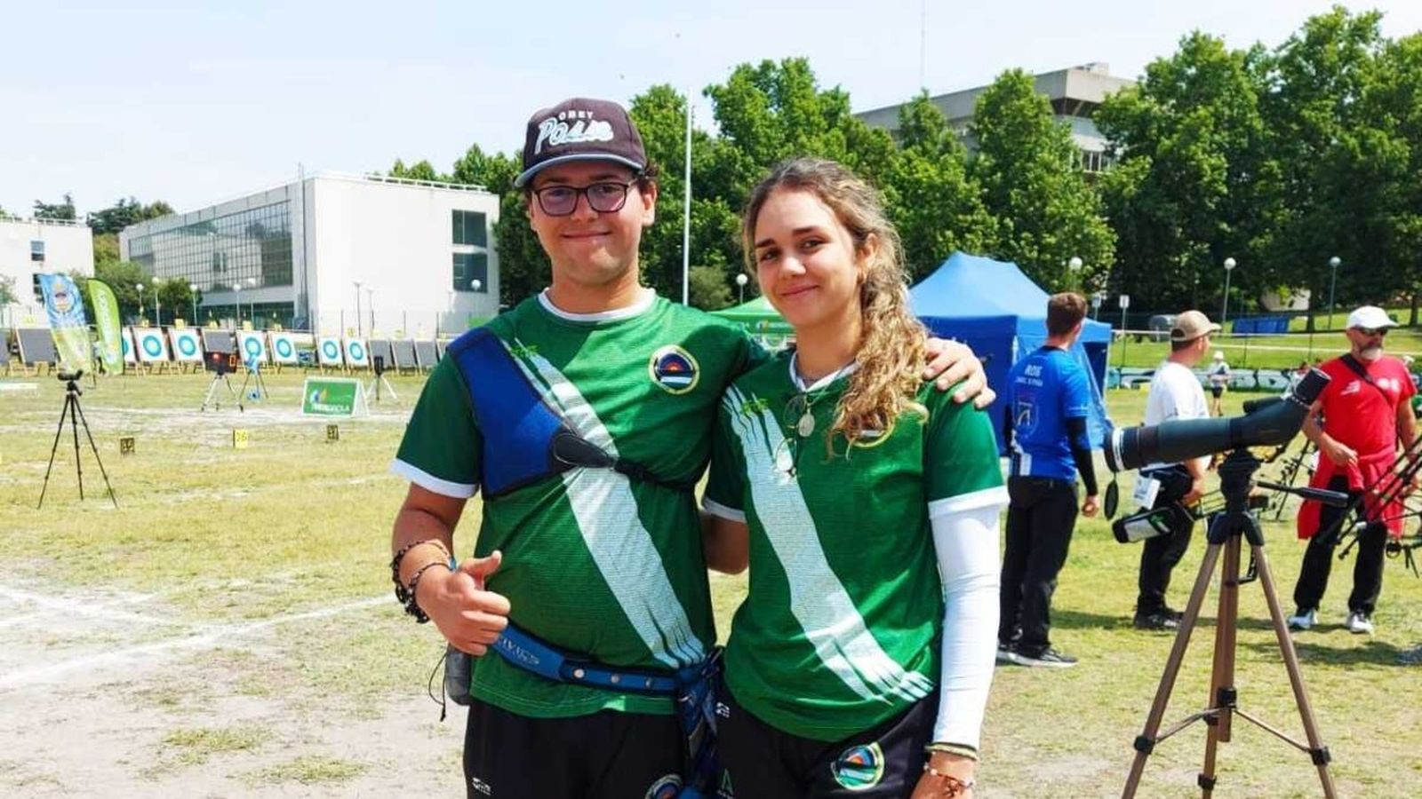 Eduardo Lanzas y Miriam Arenas.