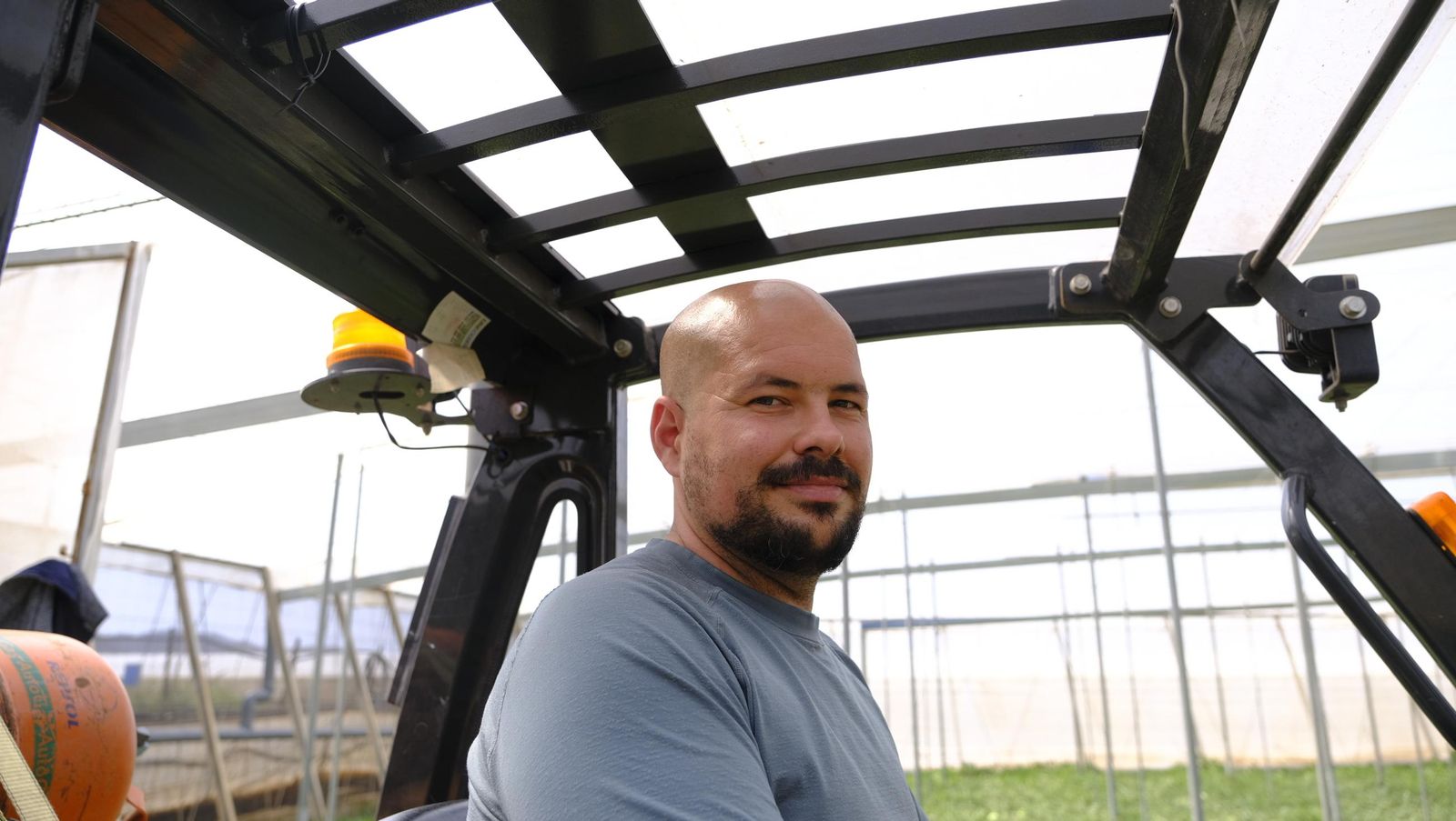 Imágenes de las primeras sandías que salen de Almería esta campaña