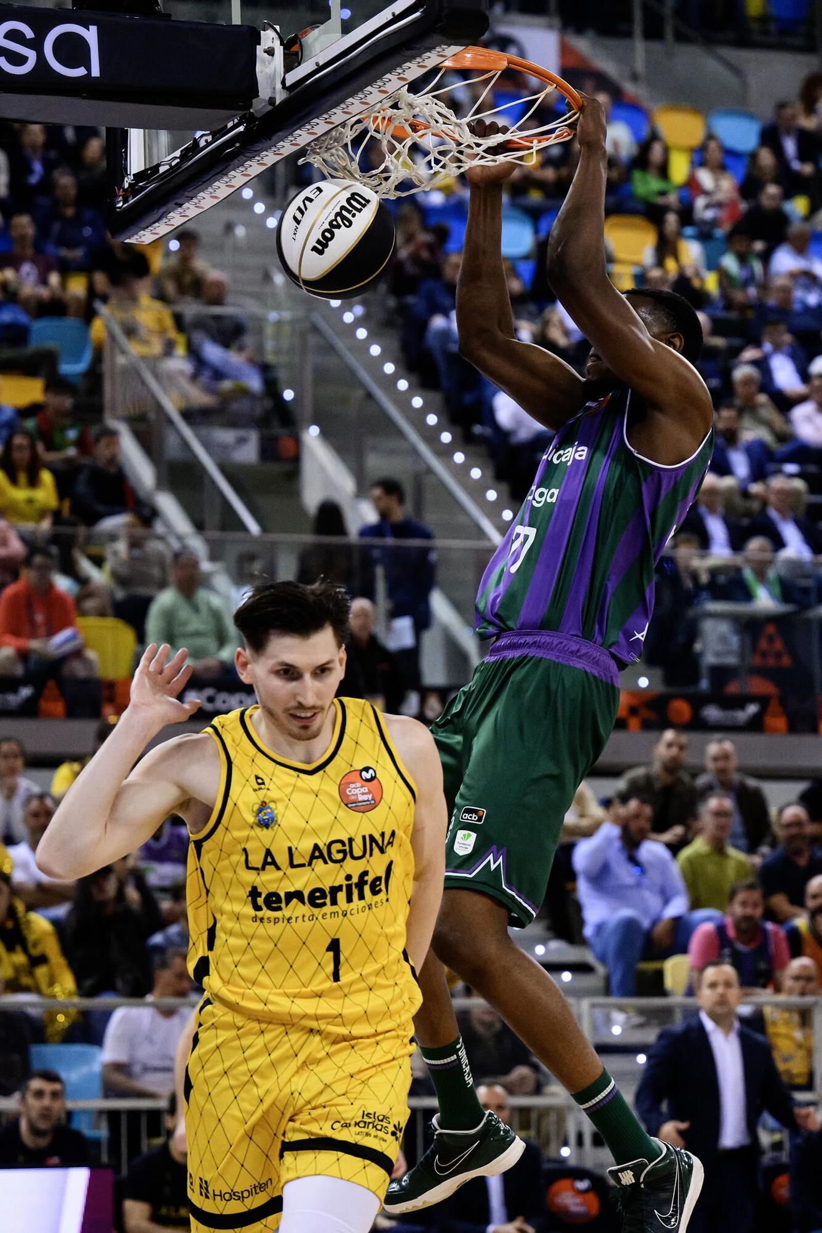 Las fotos del Unicaja - La Laguna Tenerife de Copa del Rey