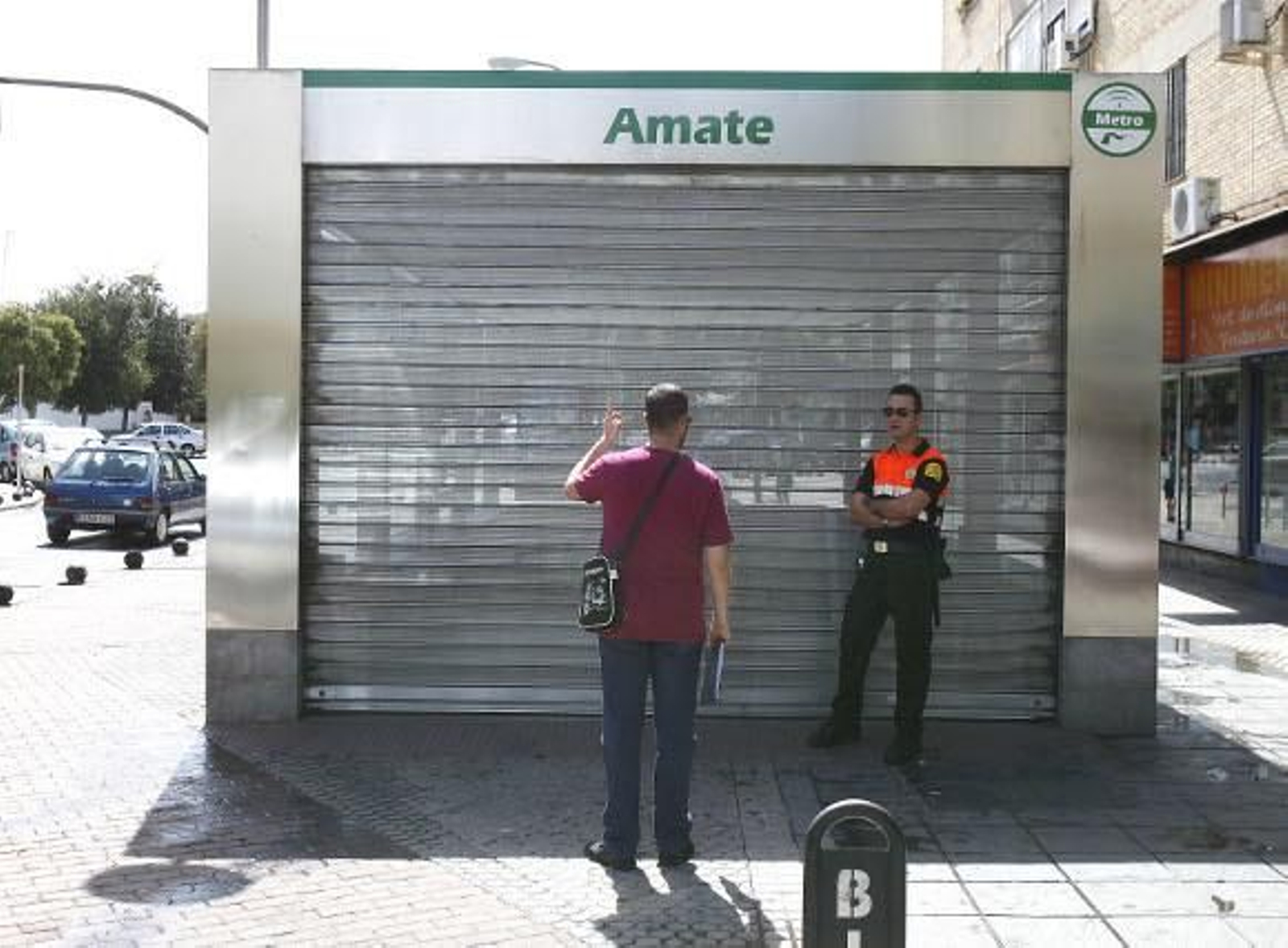 El Metro investiga las causas de la inundación de la estación de Amate