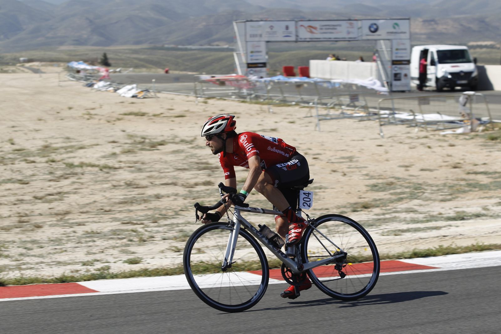 Fotogalería Trackman ciclismo. Circuito de Tabernas