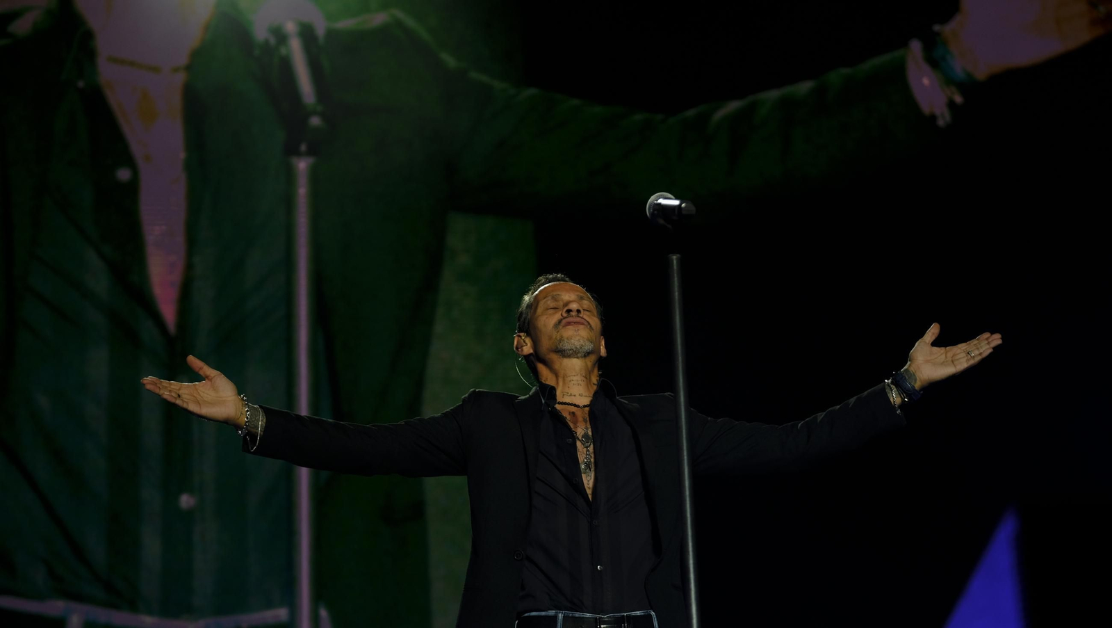 Concierto de Marc Anthony en Roquetas, en imágenes