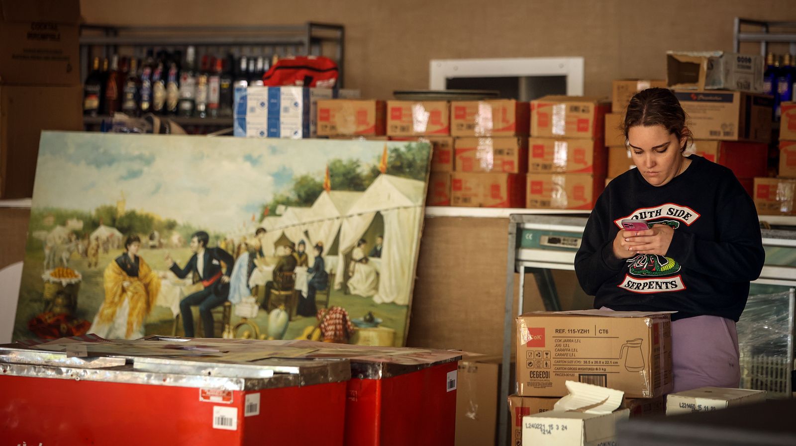 Imágenes de los preparativos para la Feria del Caballo 2024