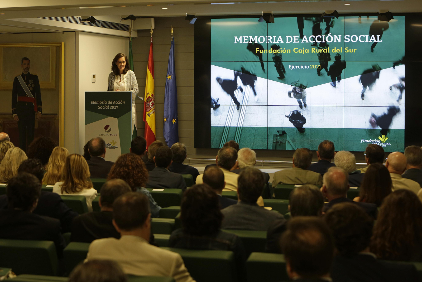 La Fundación Caja Rural del Sur presenta el Informe de acción social, todas las imágenes