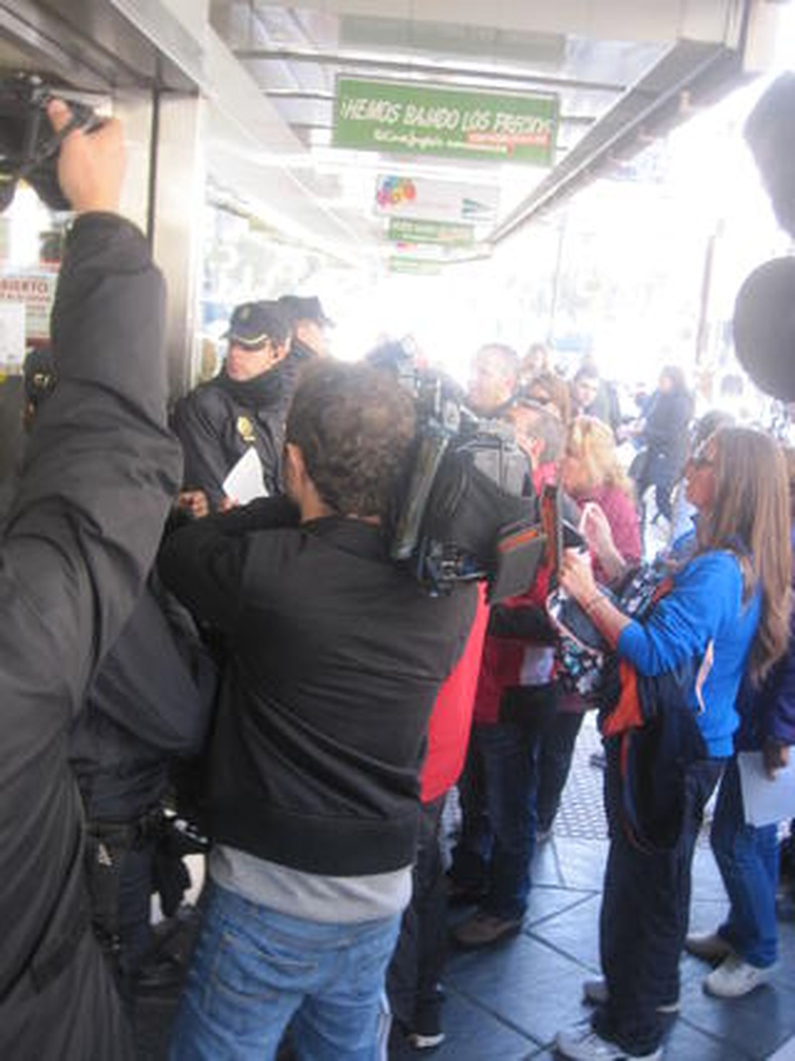 Las imágenes de la huelga general en Granada