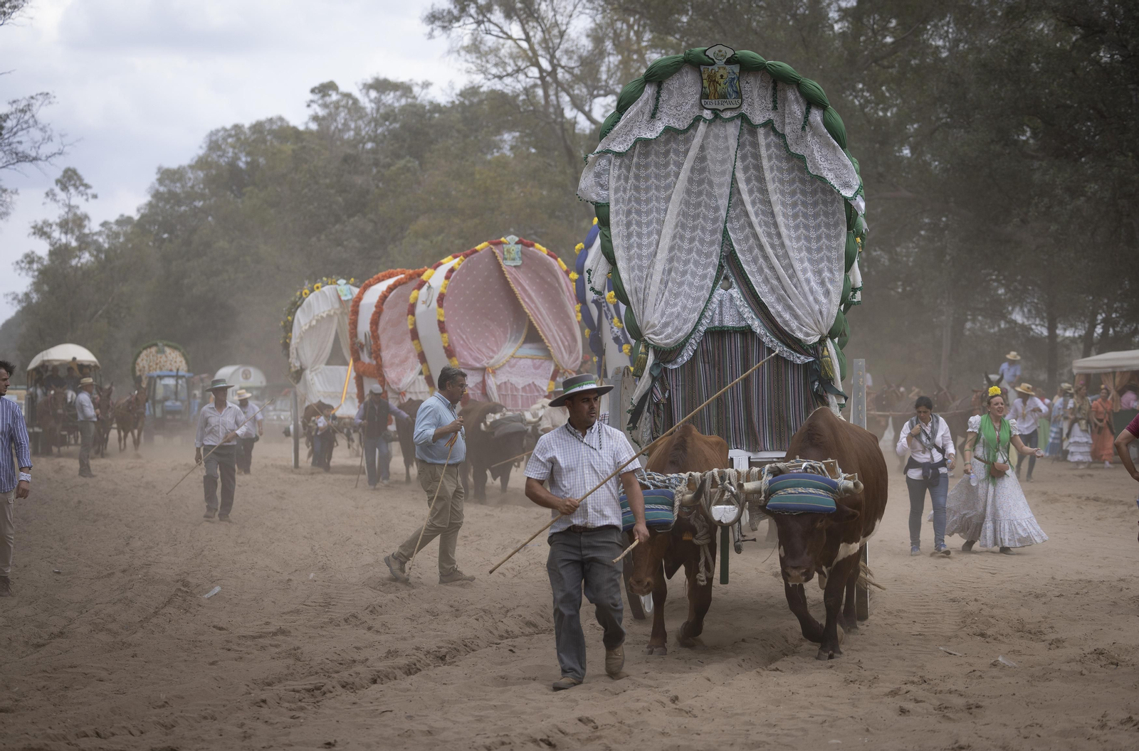 Las hermandades del Rocío en la Raya Real, todas las fotos