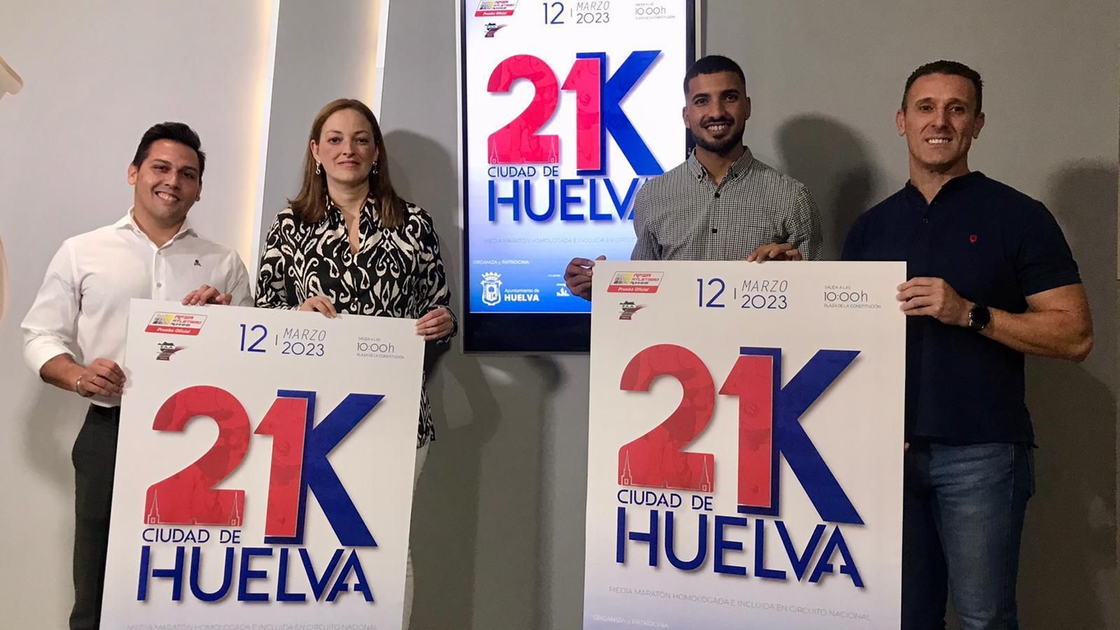 Presentación de la Media Maratón de Huelva que tendrá lugar en marzo de 2023