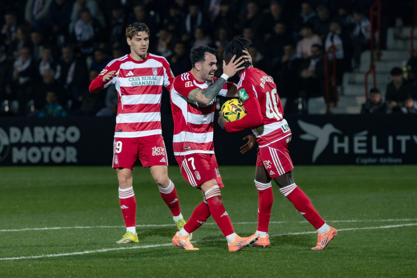 Las imágenes del partido entre el Ceuta y el Granada CF