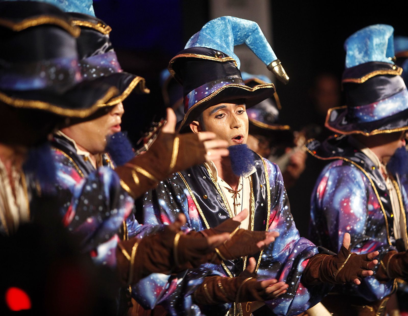 Las imágenes de la decimoctava función de clasificatorias