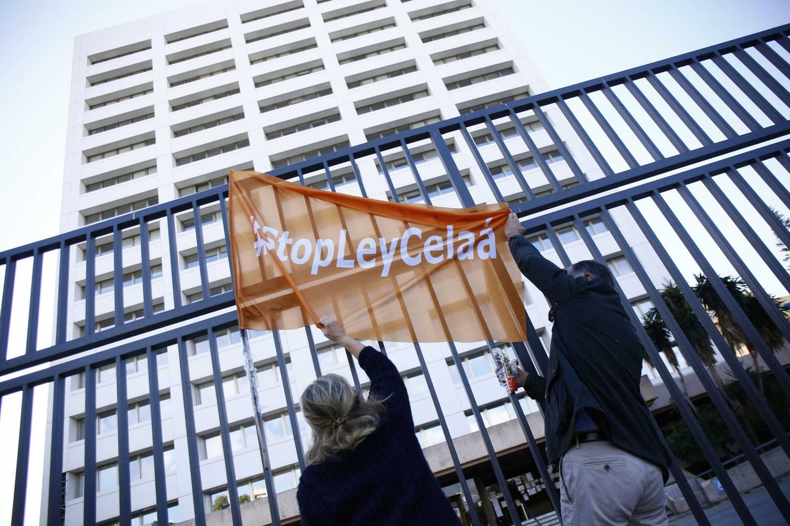 Fotos de la manifestación en Málaga contra la Ley Celaá