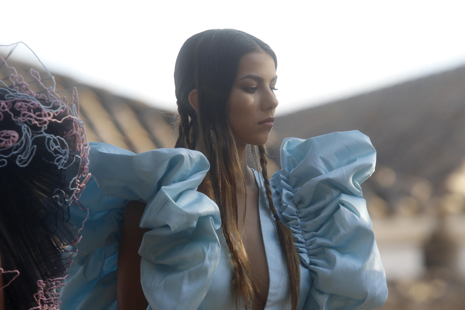 El desfile de Juana Martín en Medina Azahara, en fotografías