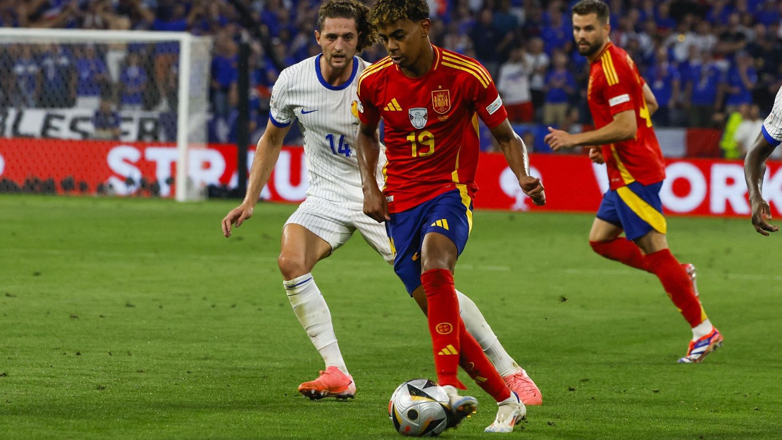 Las mejores imágenes del España - Francia