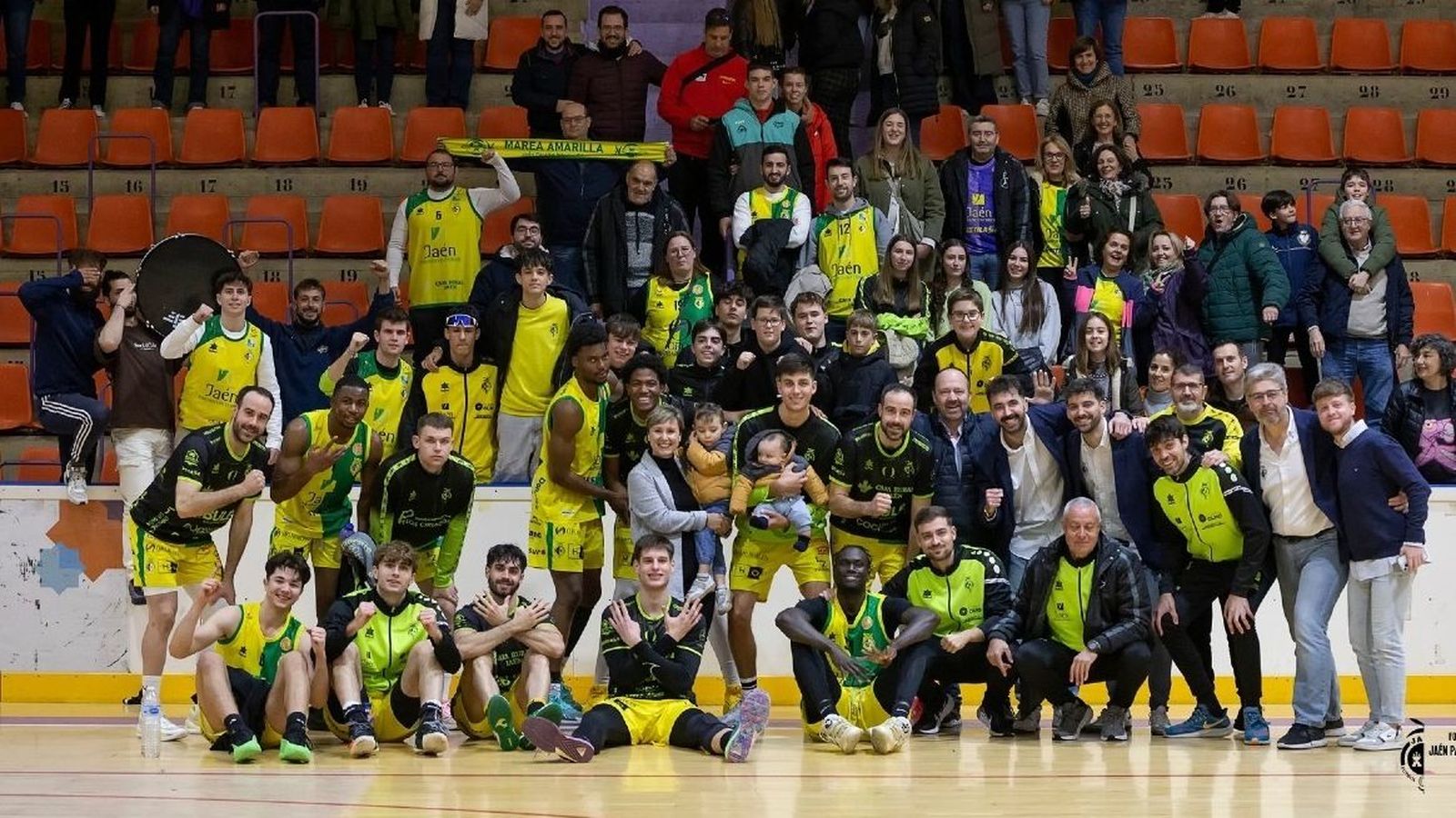 El Jaén FS celebra uno de sus triunfos