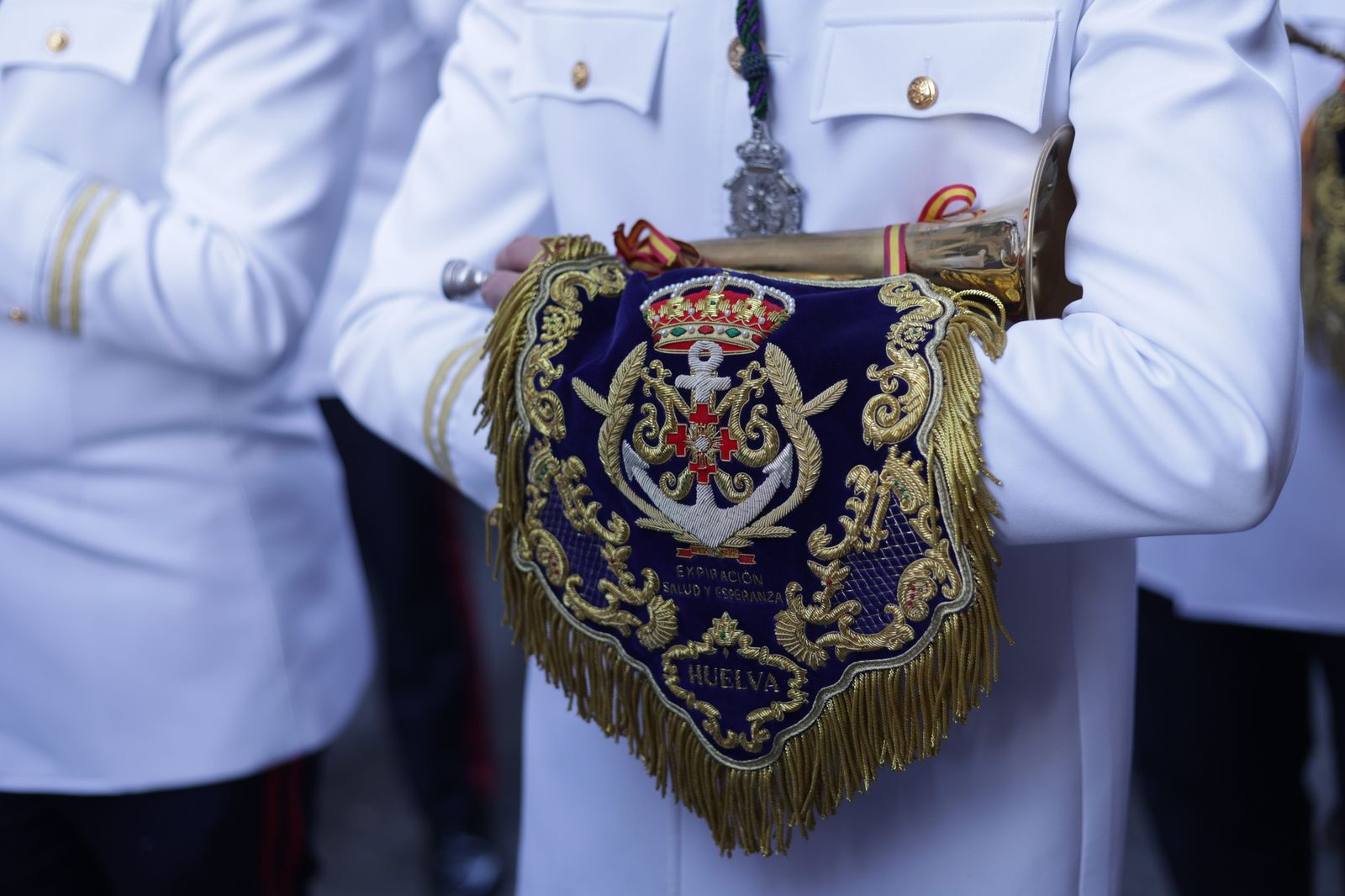 La Hermandad de la Esperanza en la Semana Santa de Huelva 2023, en imágenes