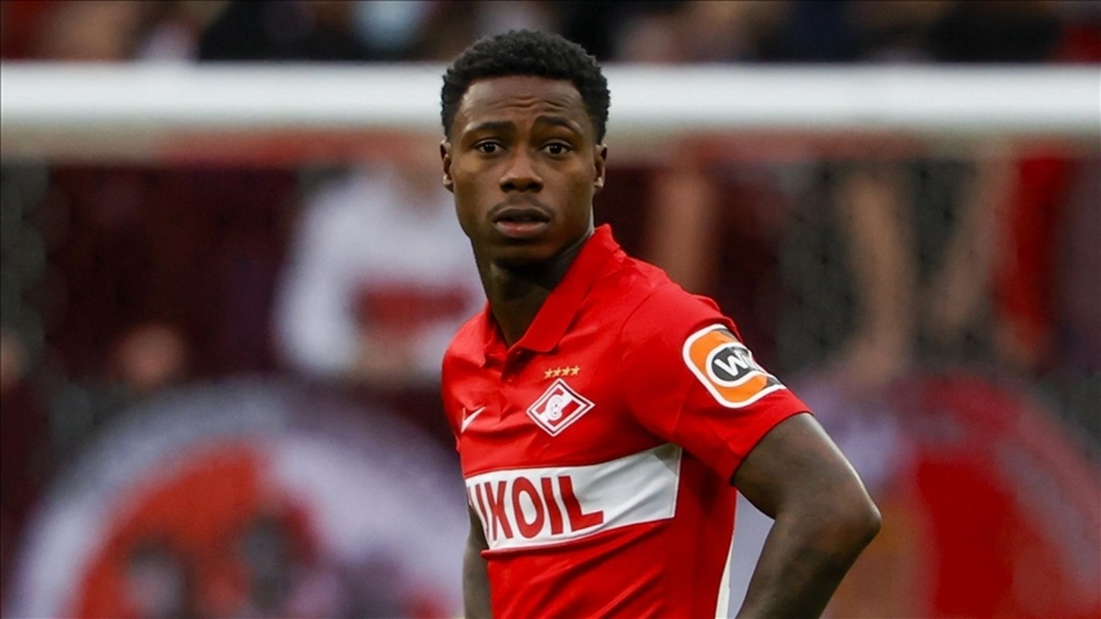 Quincy Promes, con la camiseta del Spartak de Moscú.