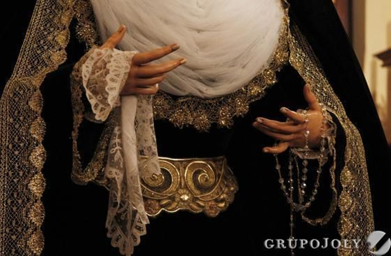 Imagen de la Dolorosa tras ser restaurada por Álvarez Duarte.

Foto: Victoria Hidalgo