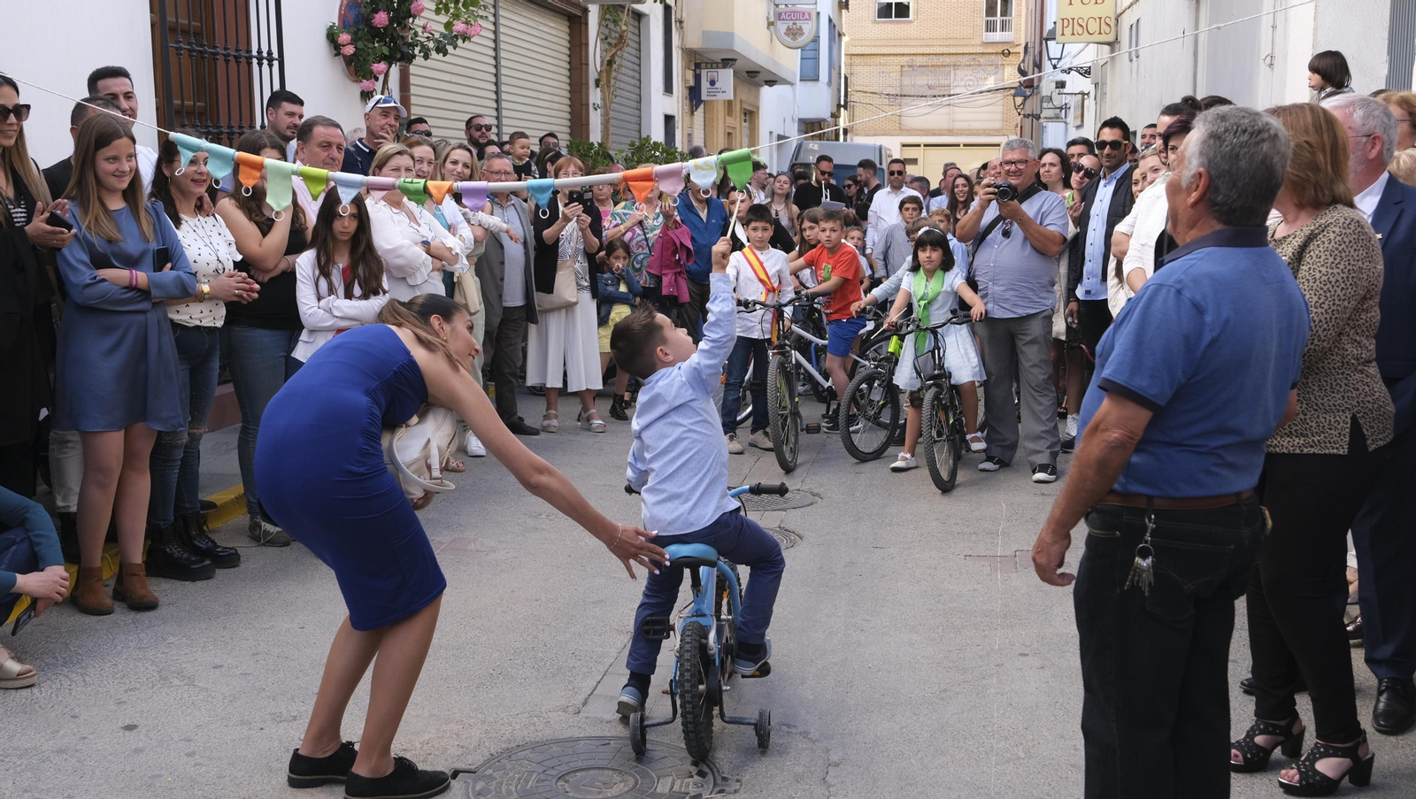 Imágenes de las carreras de cintas en las Fiestas de Canjáyar