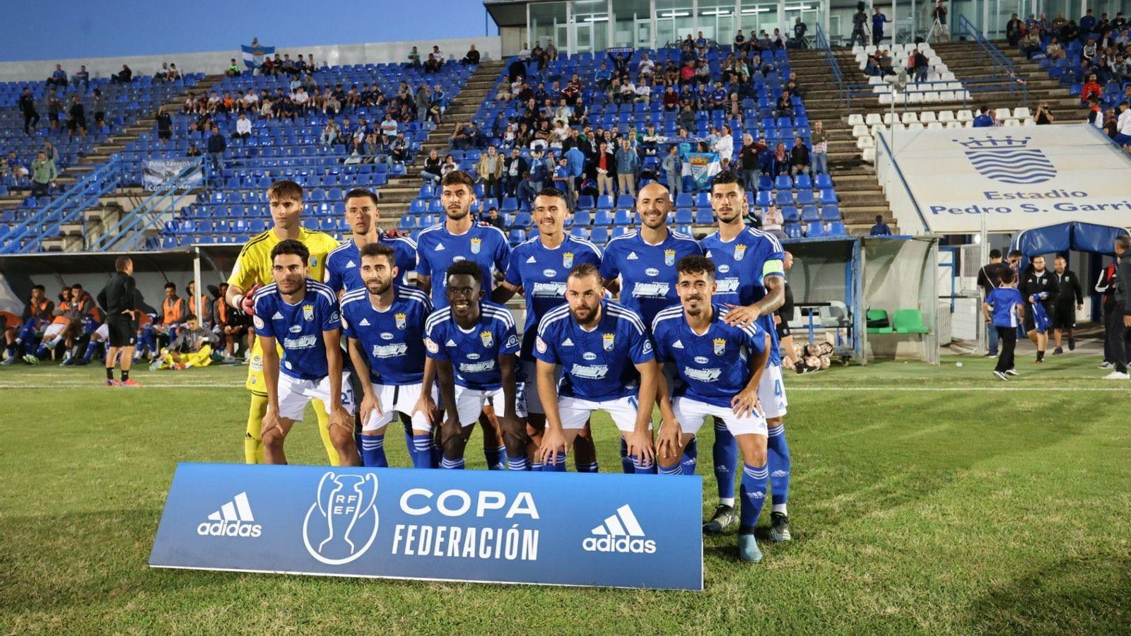 Formación inicial que ha presentado el Xerez CD.