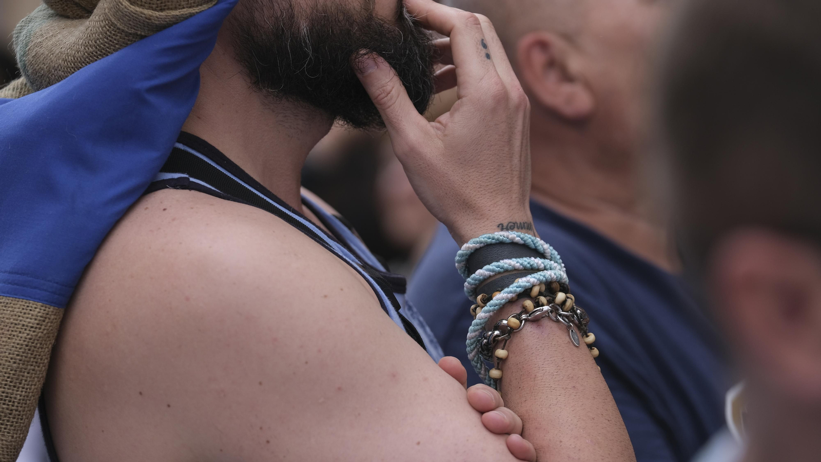 La procesión de Los Ángeles en Almería, en imágenes