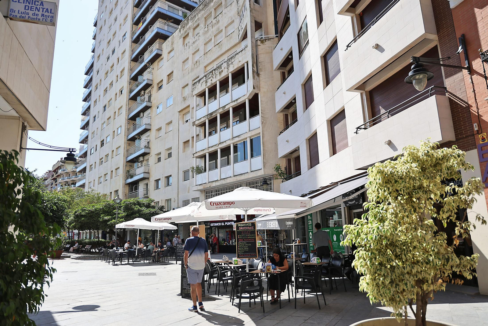 El Punto, lugar de paso y encuentro de la ciudad de Huelva