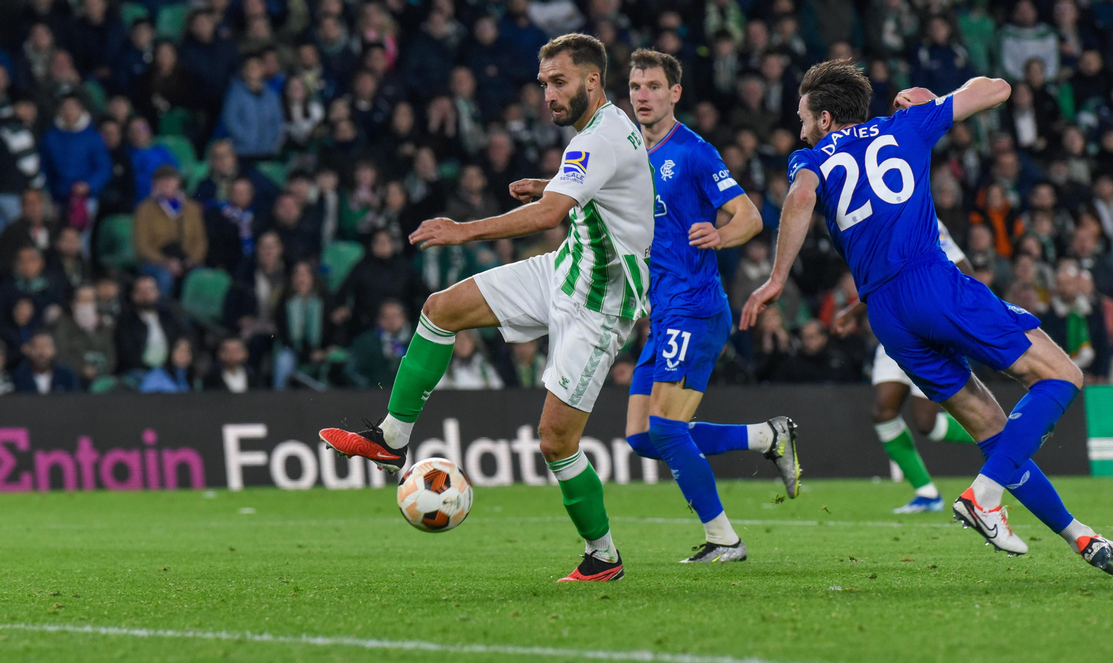 Las imágenes del Real Betis-Rangers FC