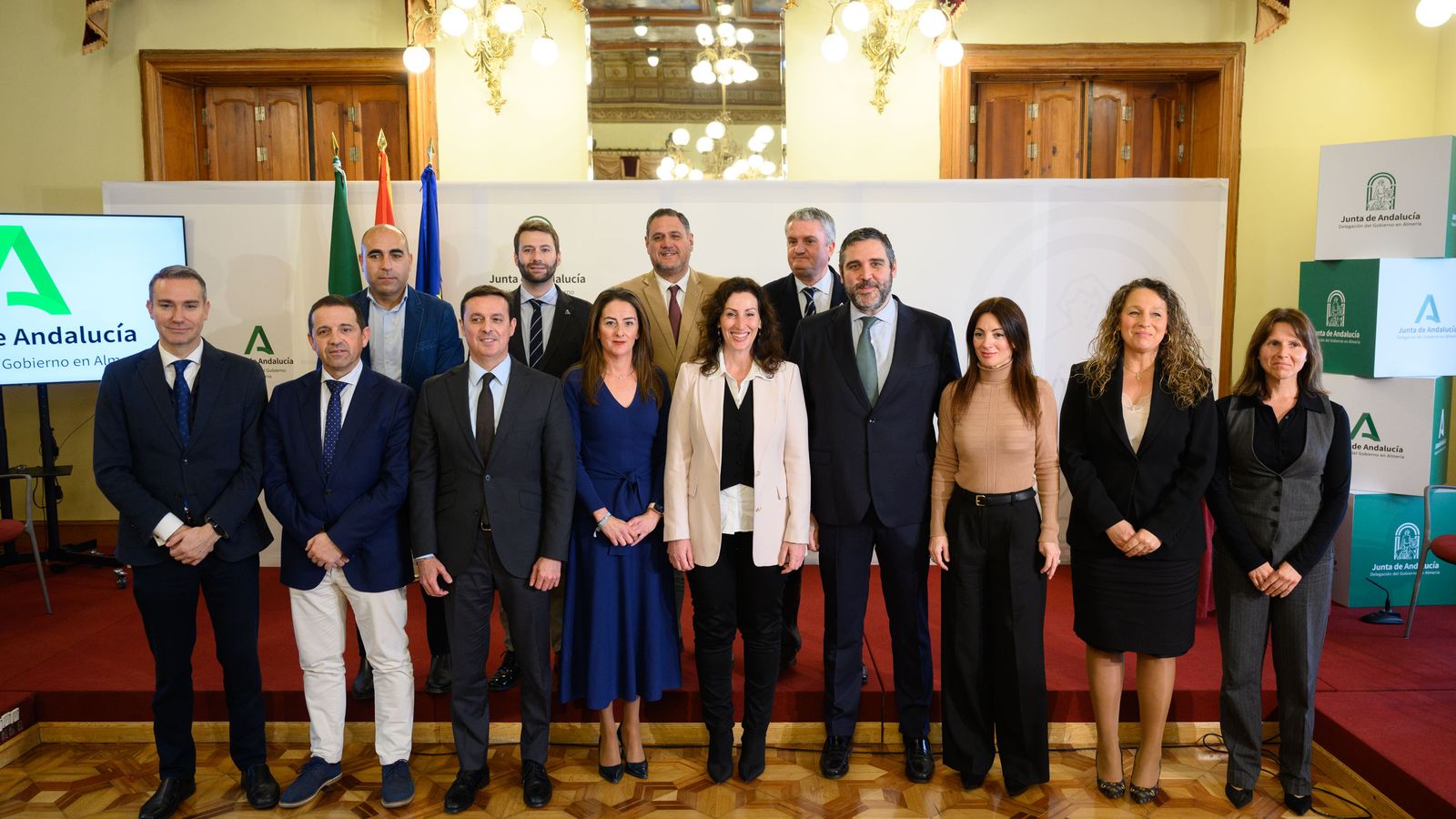 Asistentes a la toma de posesión de Juan José Alonso.