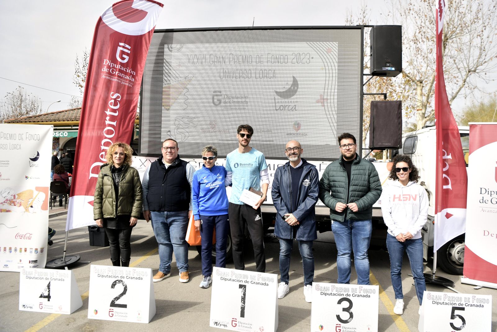 Las imágenes del inicio en Albolote del Gran Premio de Fondo 2023