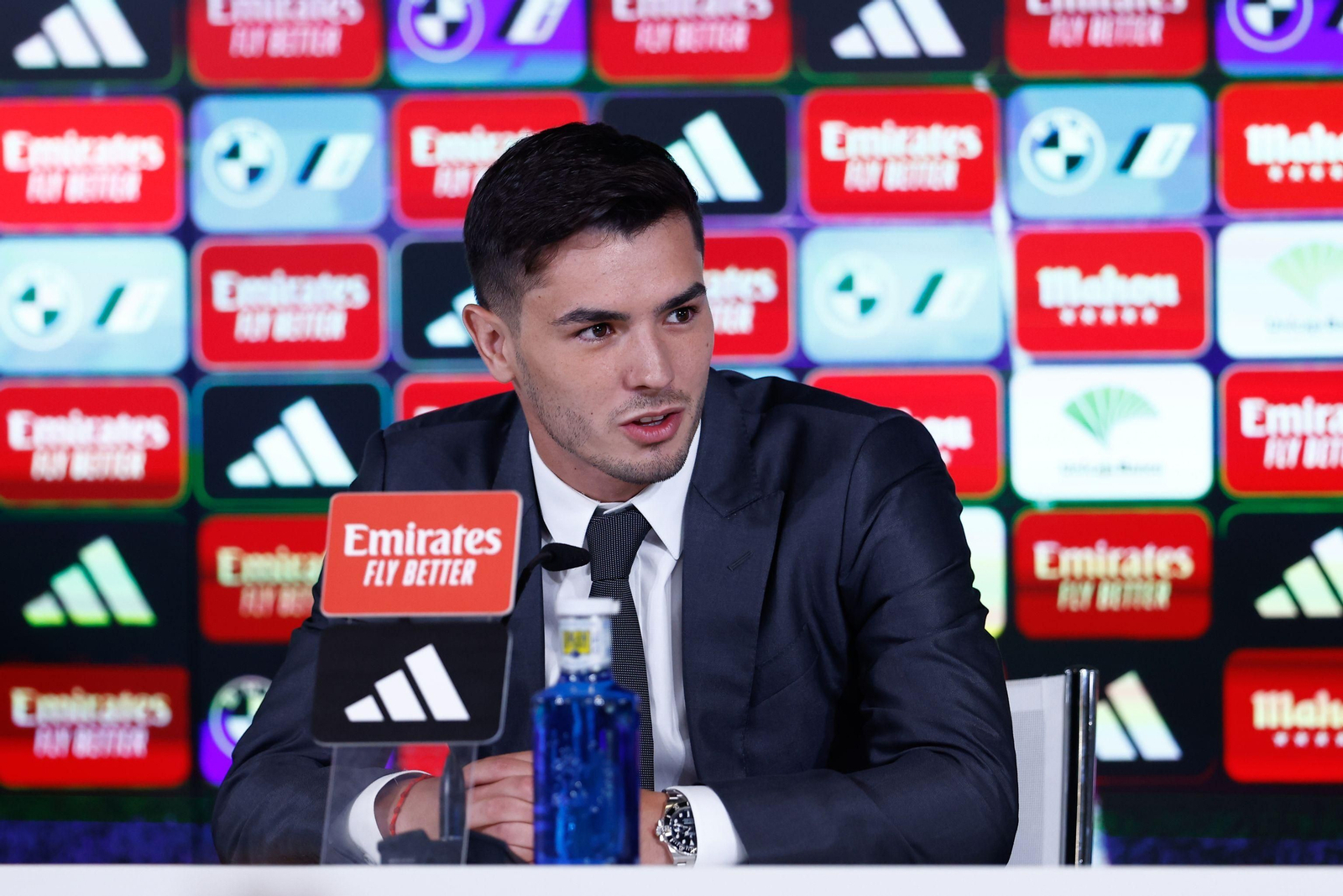 El regreso de Brahim Díaz al Real Madrid, en fotos