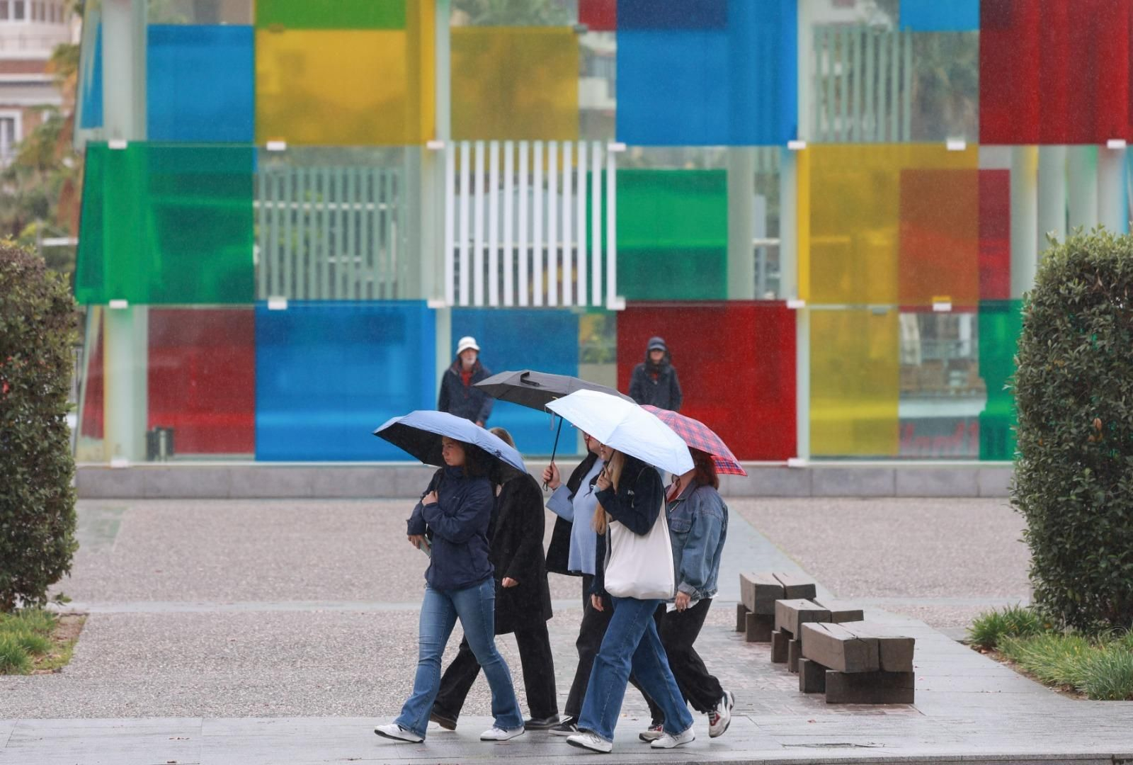 A partir del jueves entra una nueva borrasca que traerá lluvias a Málaga.