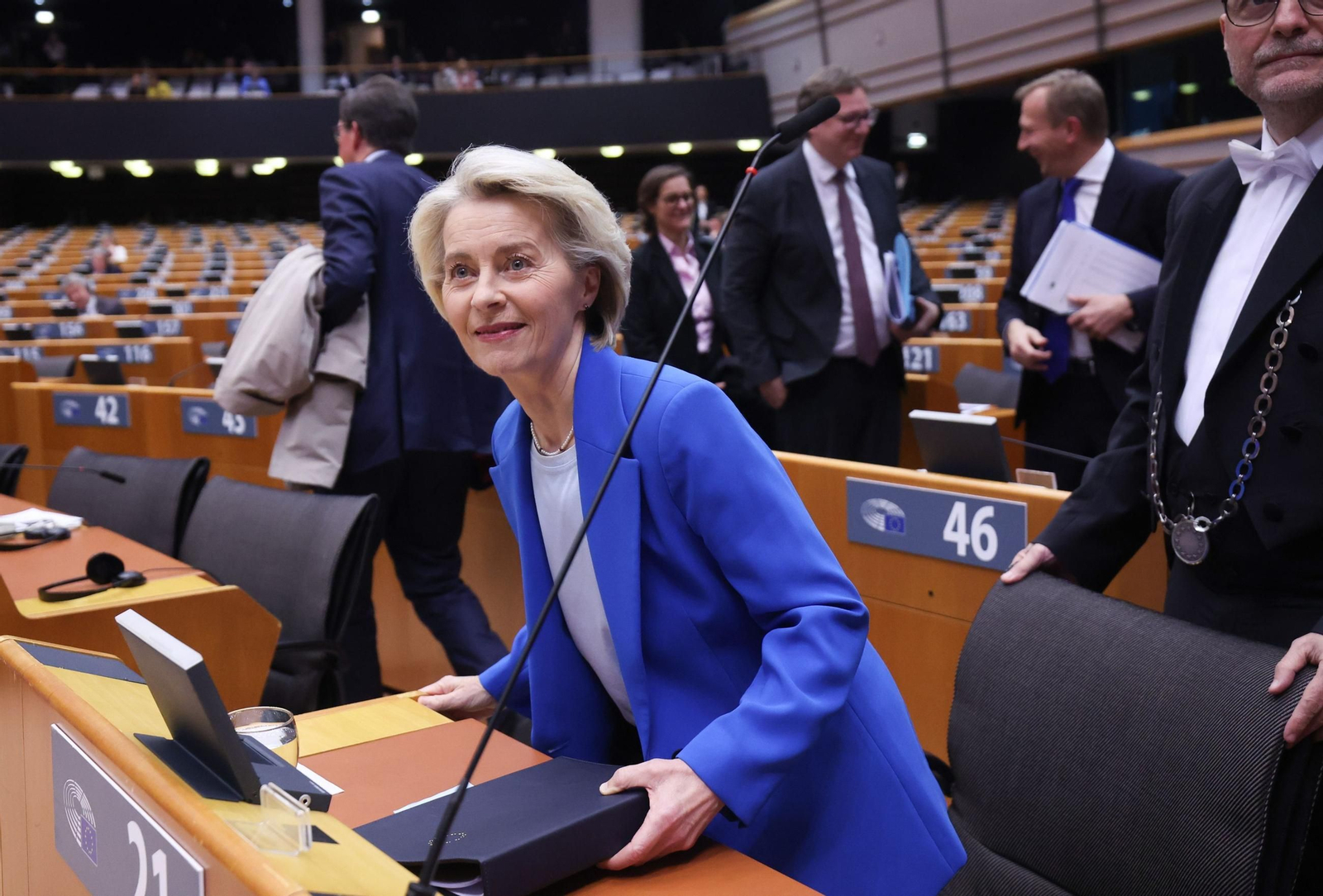 Ursula Von der Leyen, este miércoles
