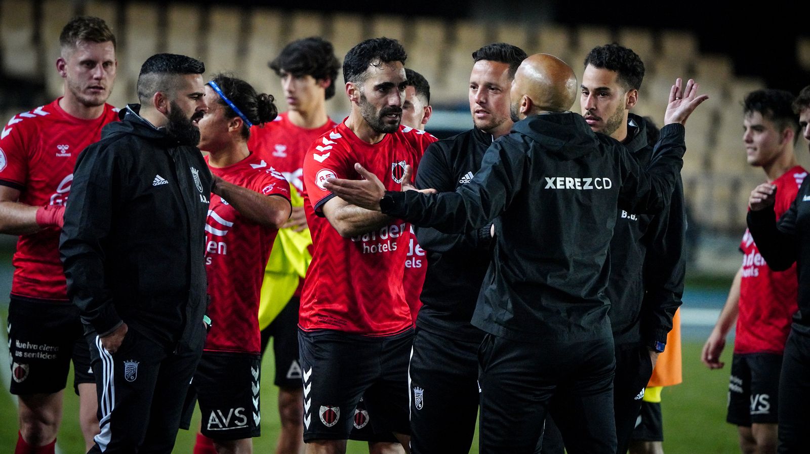Partido del Xerez CD - Cartaya (0-2)