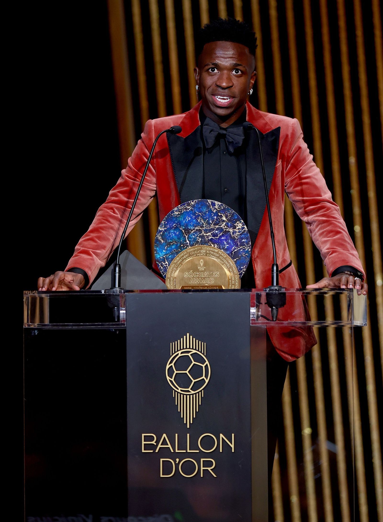 Las fotos del Balón de Oro