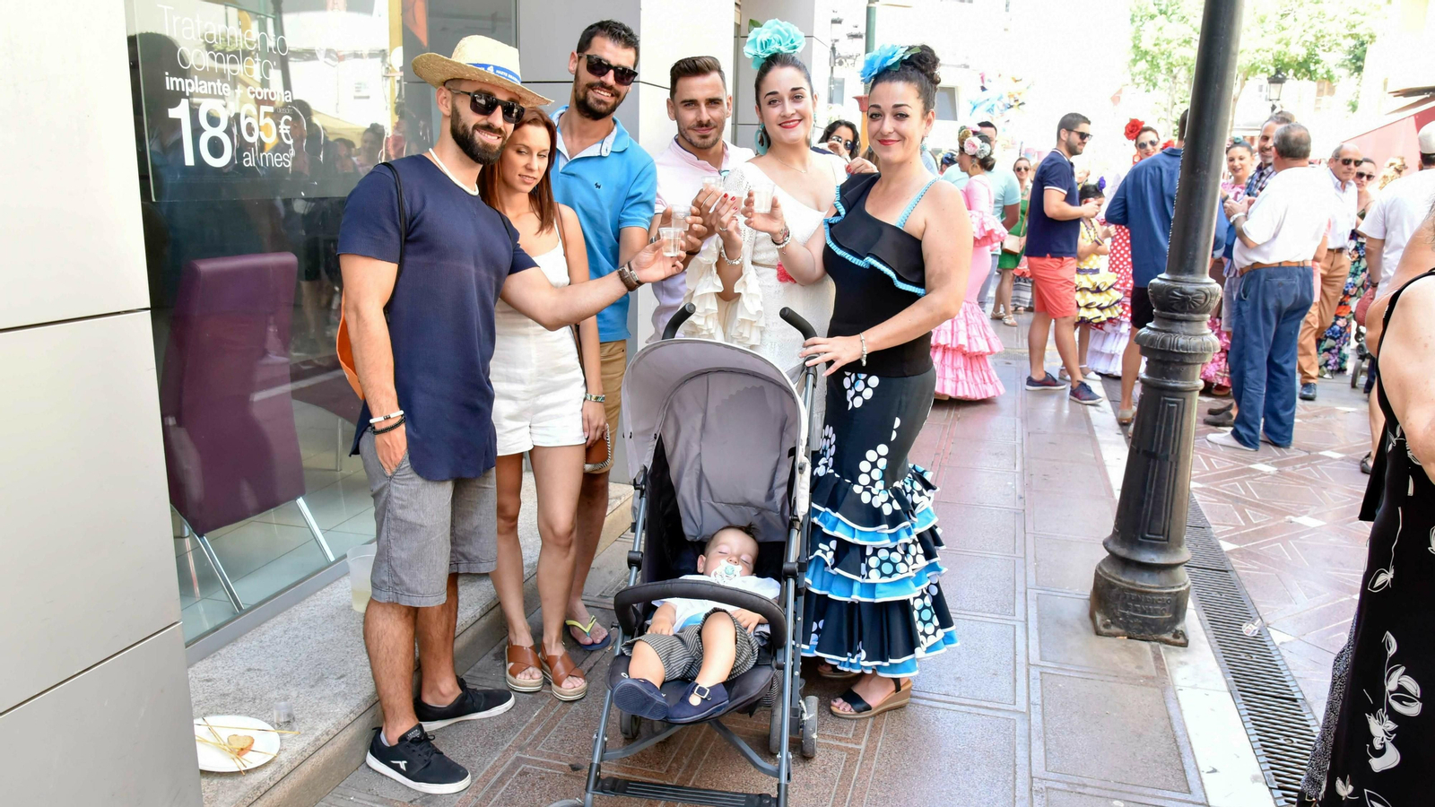 Domingo rociero de  la Linea de la Concepción en imagenes