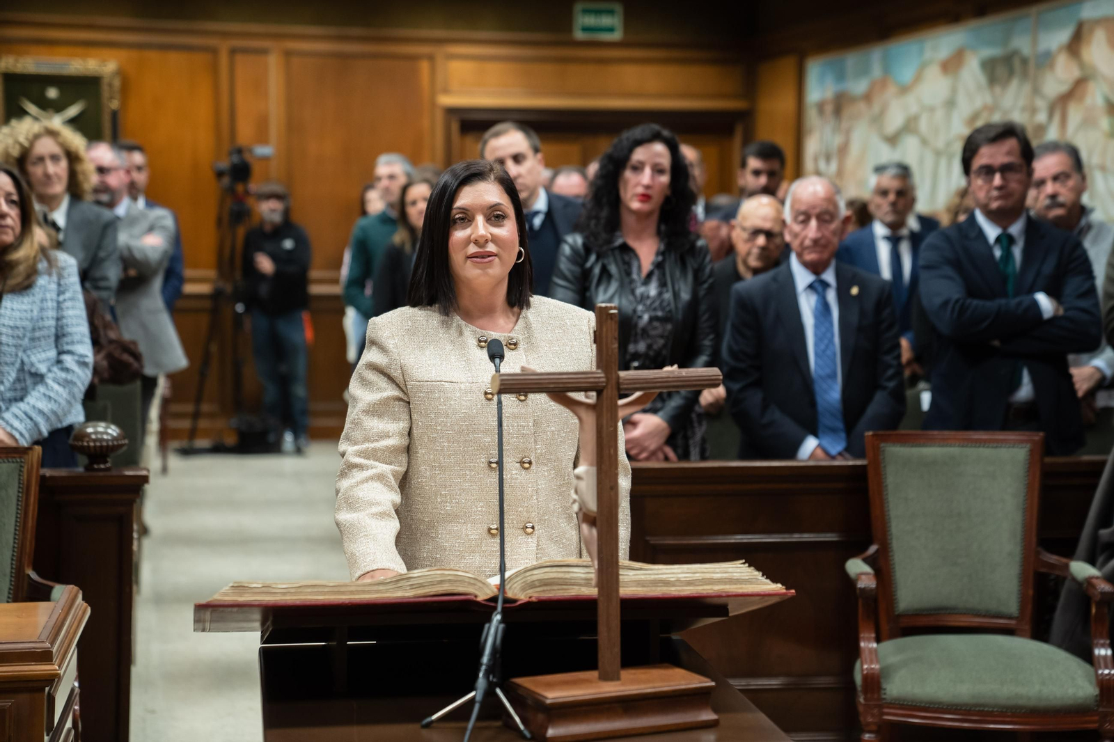 Así se ha vivido la investidura del nuevo presidente de la Diputación Provincial de Almería