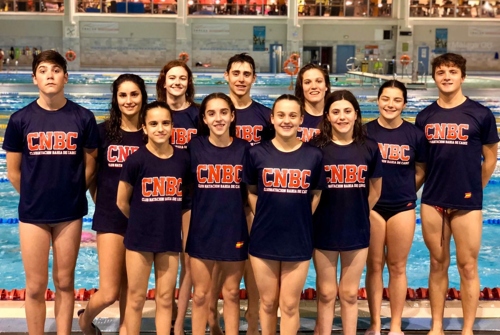 Estos son los expedicionarios del Bahía de Cádiz, con cuatro presencias en el podio.