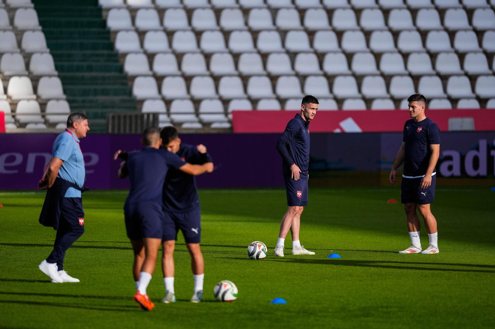 Las fotos de la selección de fútbol en Córdoba Las fotos de la selección de fútbol en Córdoba