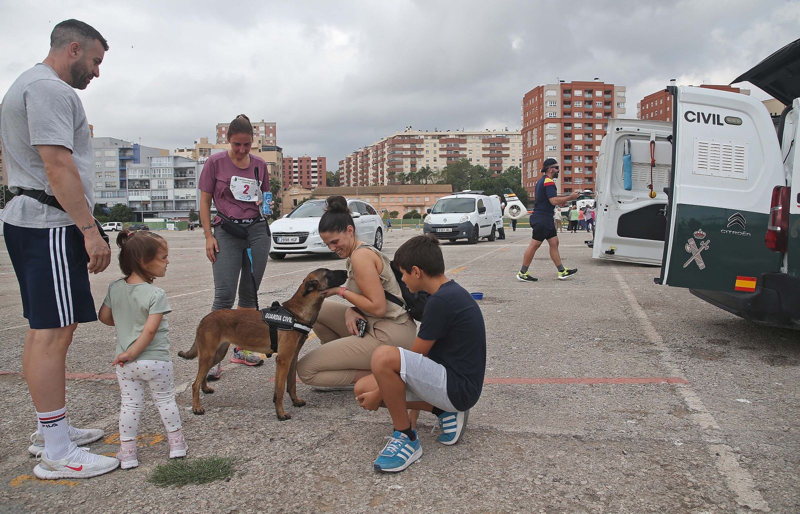 Fotos de la exhibición de medios de la Guardia Civil en el Llano Amarillo de Algeciras