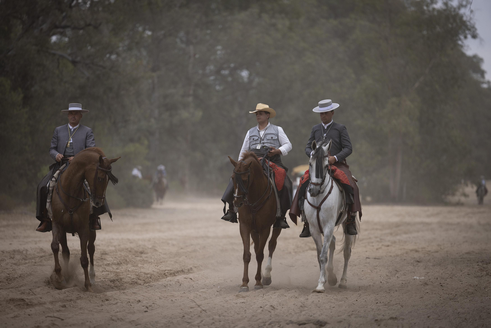 Las hermandades del Rocío en la Raya Real, todas las fotos