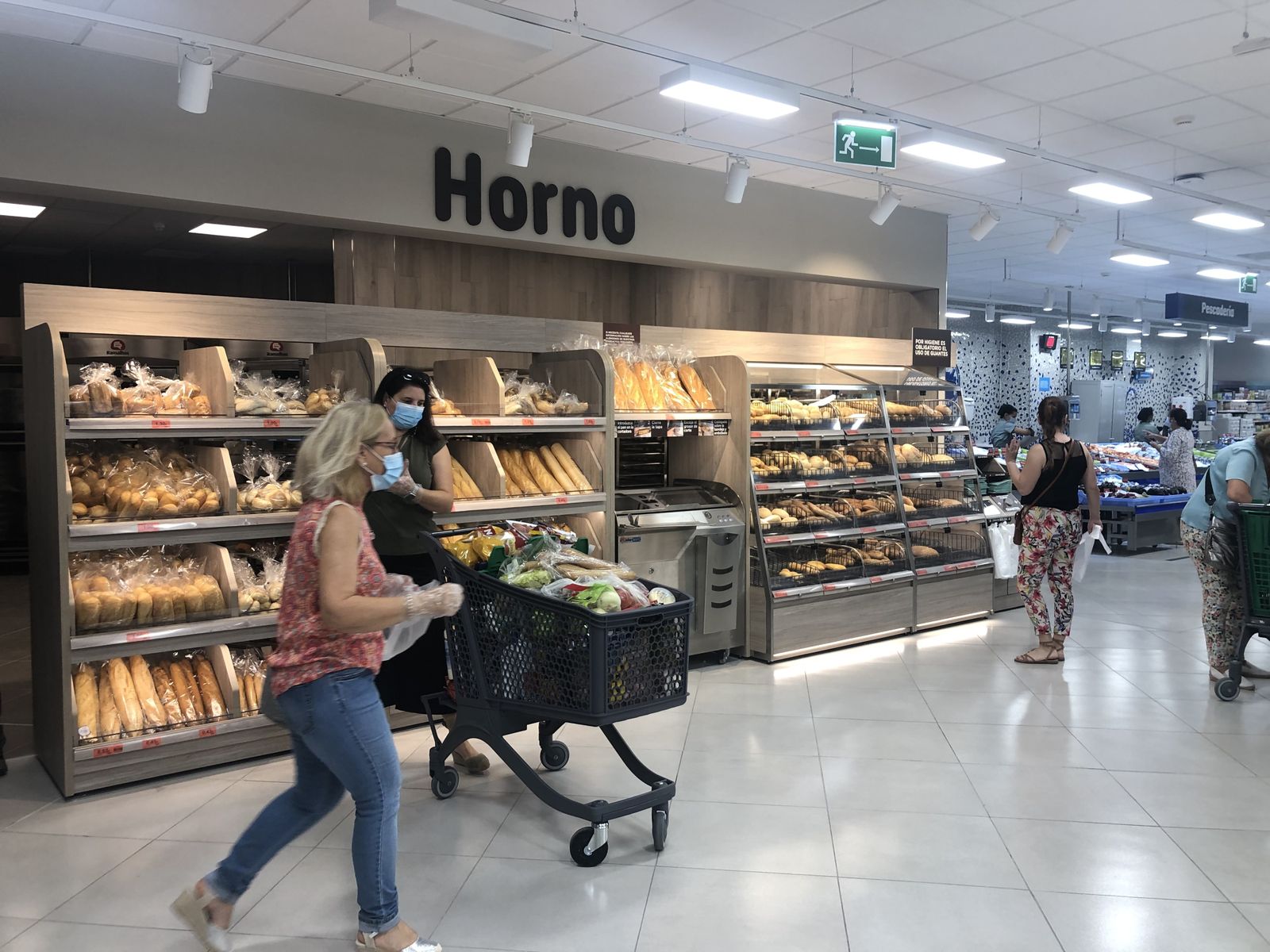 Nueva sección de horno en el Mercadona de Arcos.