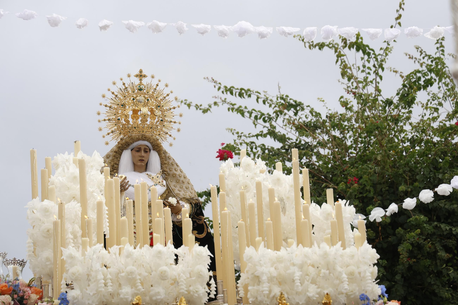 Las fotos de la peregrinación extraordinaria de la Esperanza de Algeciras a la iglesia de la Palma