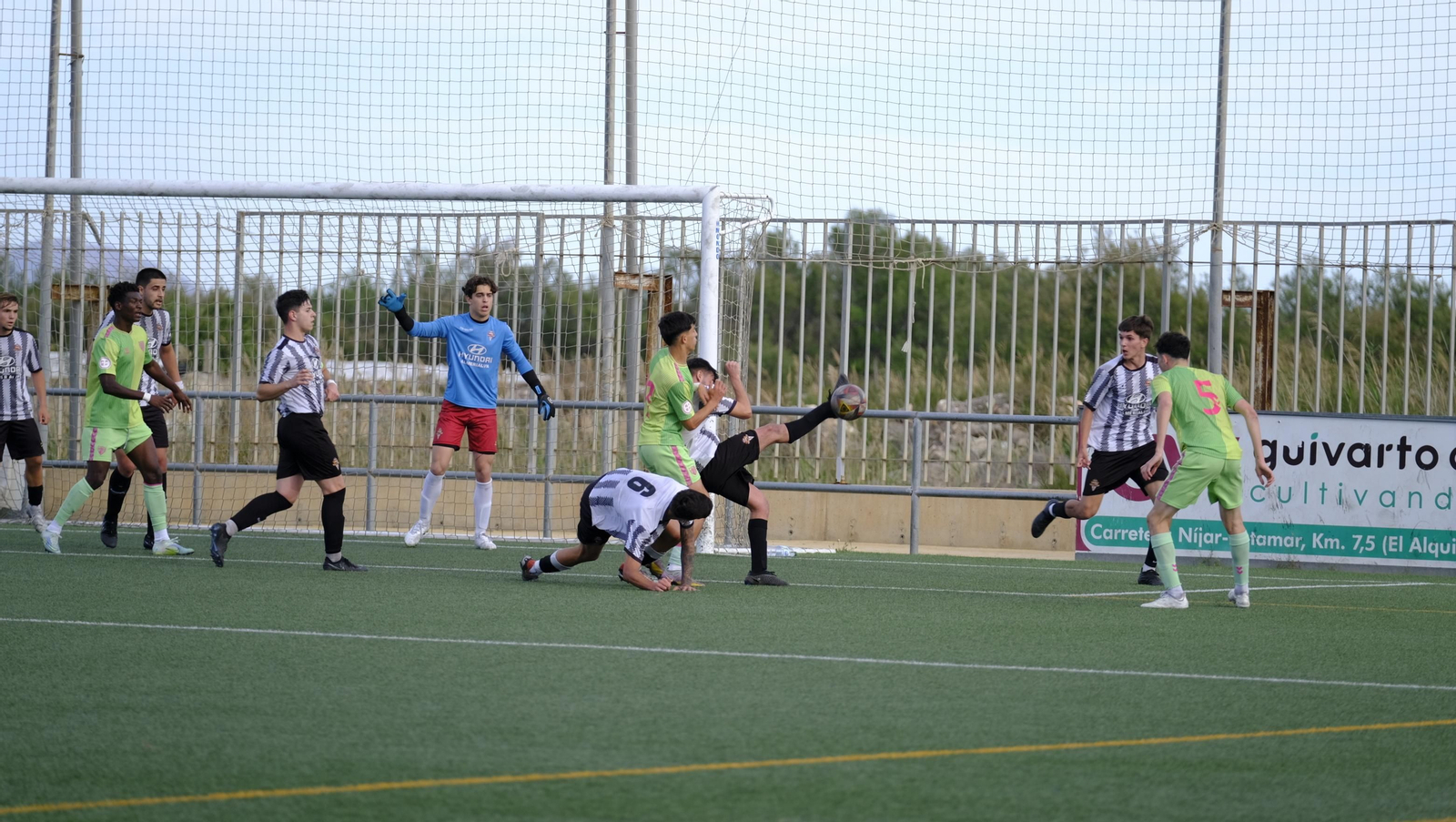Imágenes del partido de fútbol juvenil La Cañada-Málaga