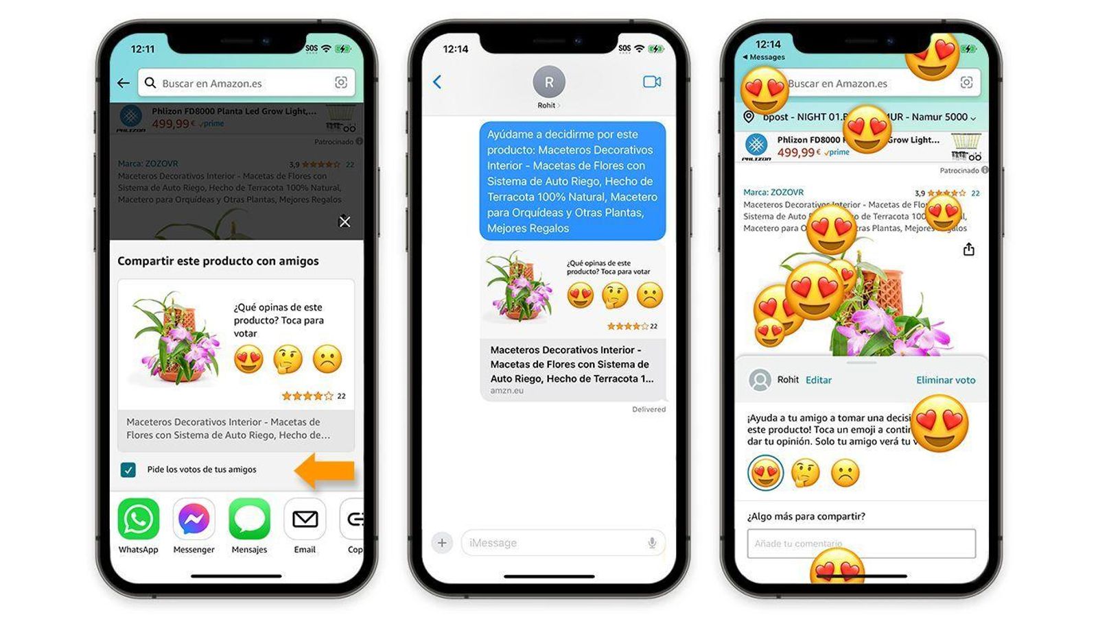 Consulta a un amigo, la nueva herramienta de Amazon