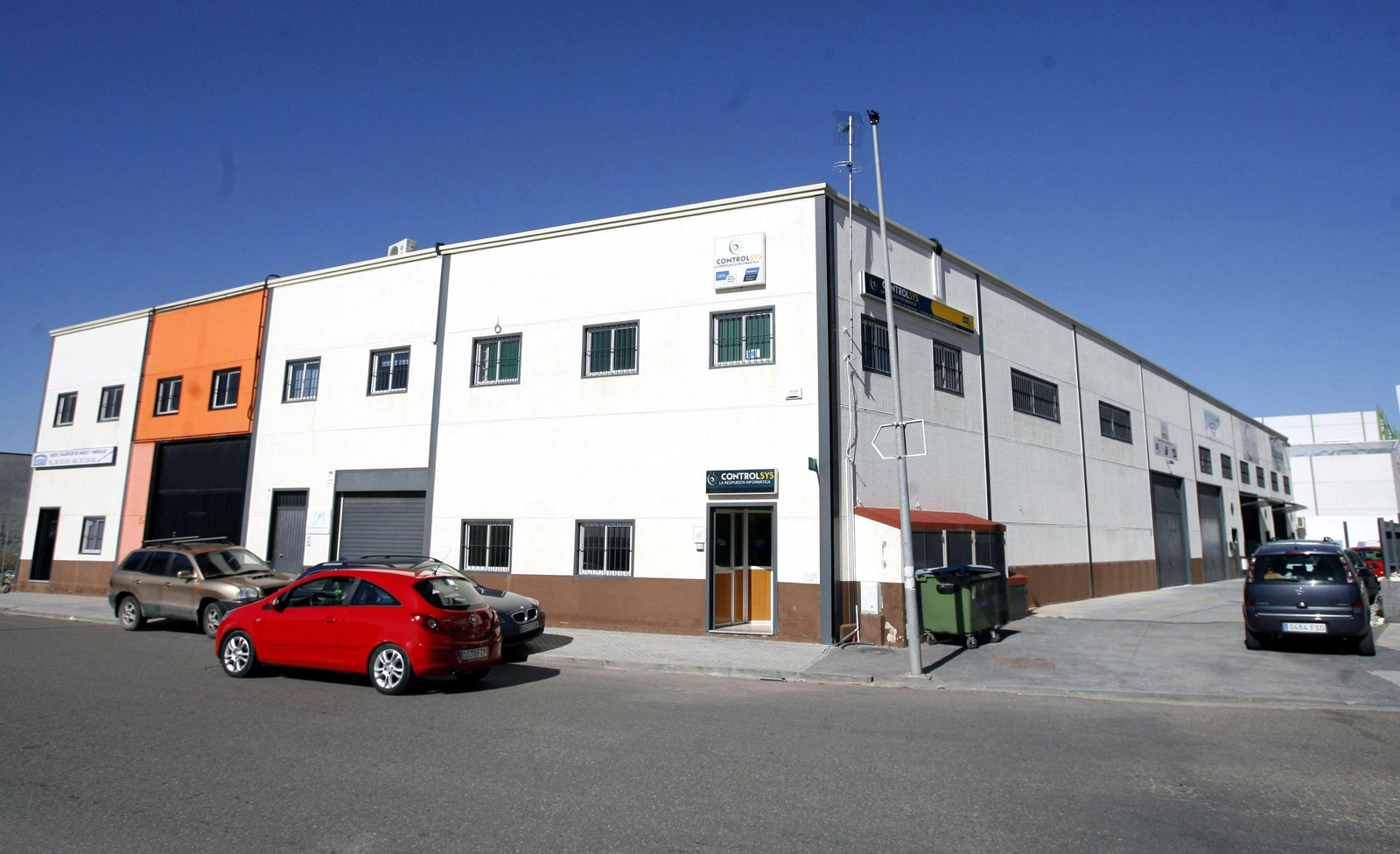 Nave del polígono industrial de Las Quemadas.