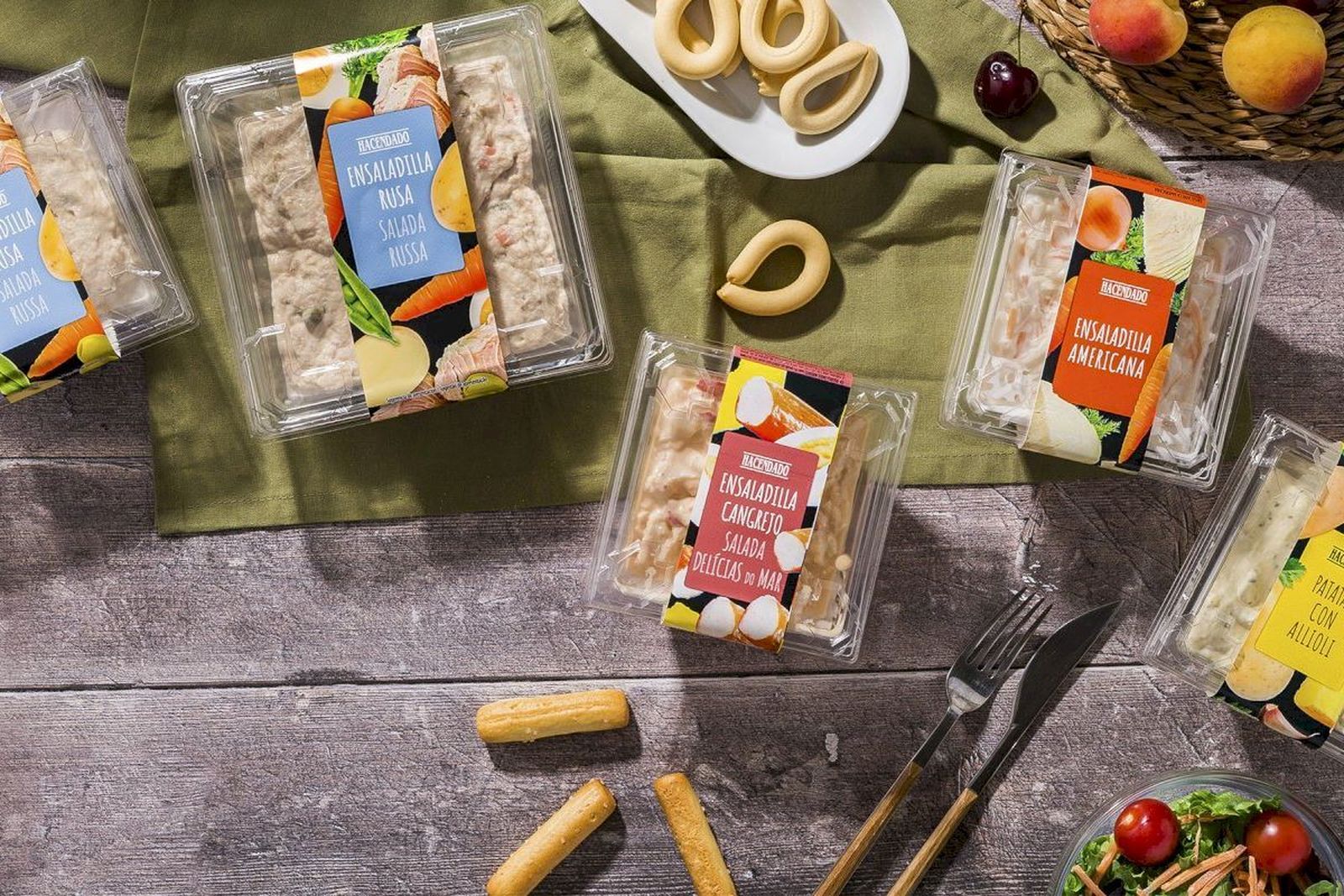 Las ensaladillas de Mercadona