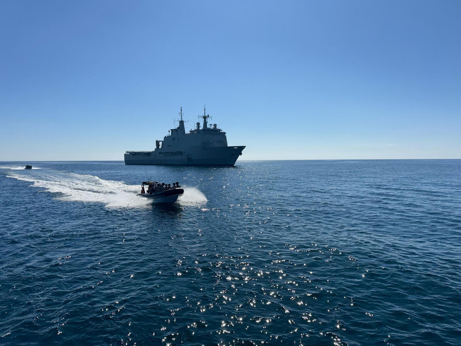 Las fotos del mayor ejercicio de los últimos años en el Estrecho de Gibraltar y el Golfo de Cádiz de la Armada y la OTAN