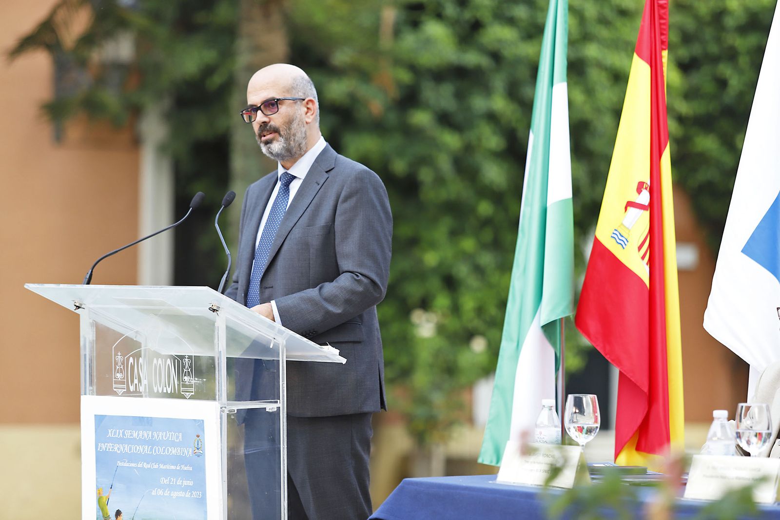 Imágenes del pregón de la XLIX edición de la Semana Náutica Internacional Colombina