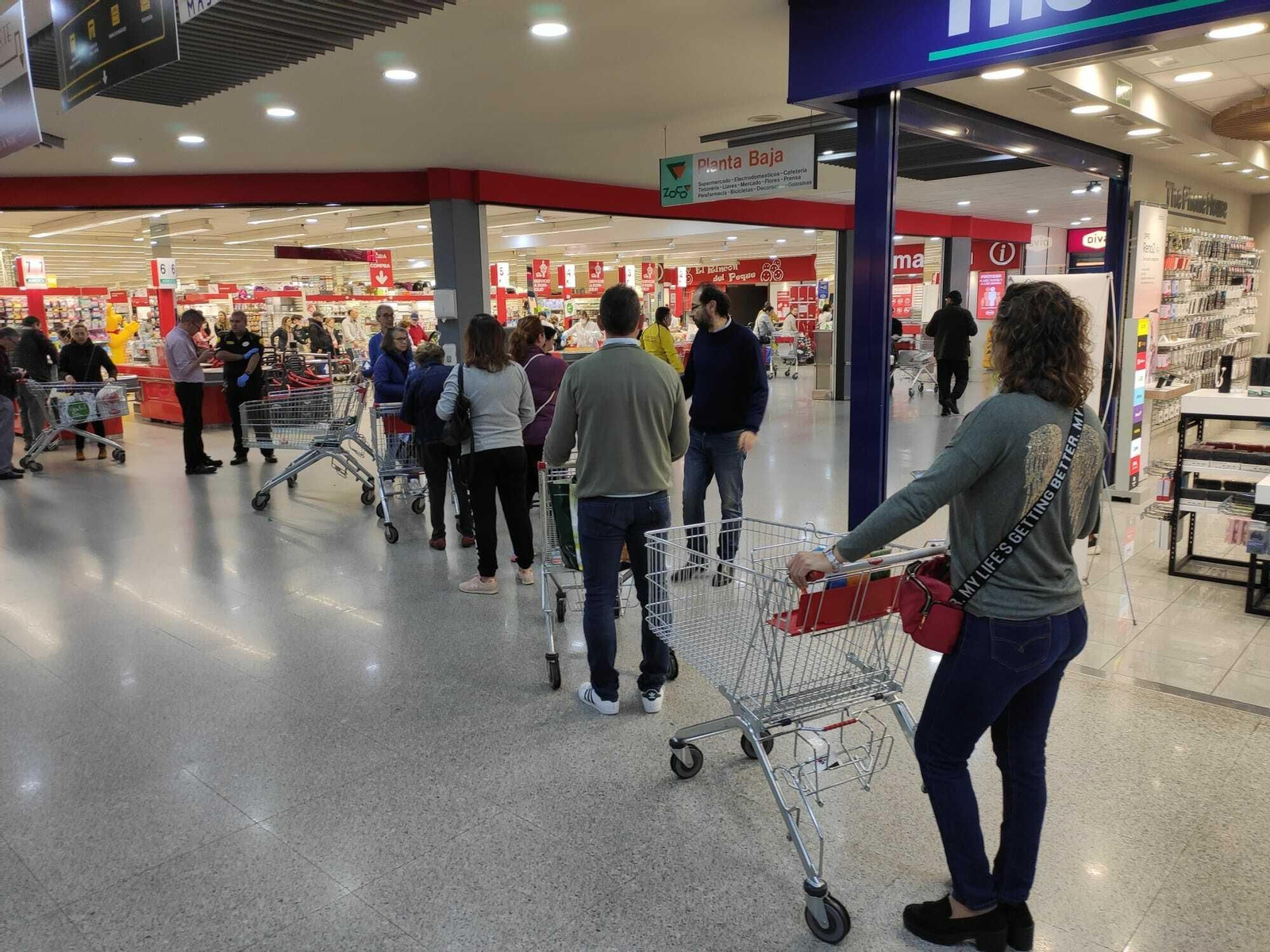 Control de acceso en el Deza del Zoco.