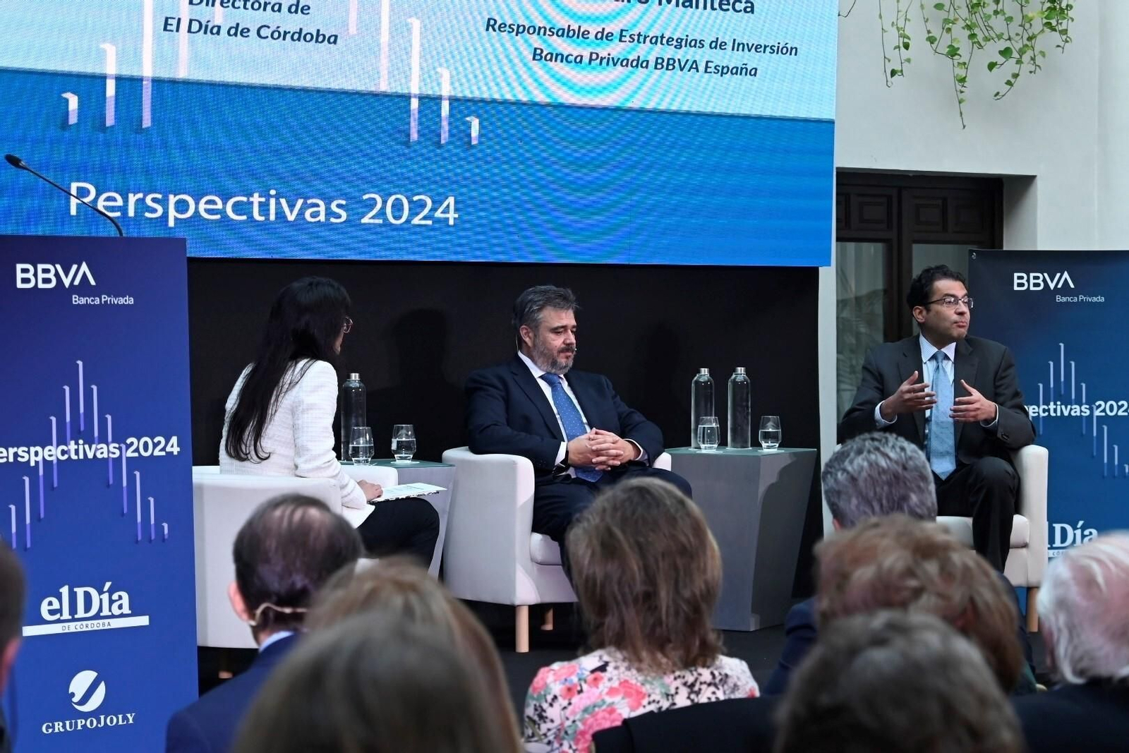 Foro sobre perspectivas de banca privada de BBVA y Grupo Joly, en imágenes